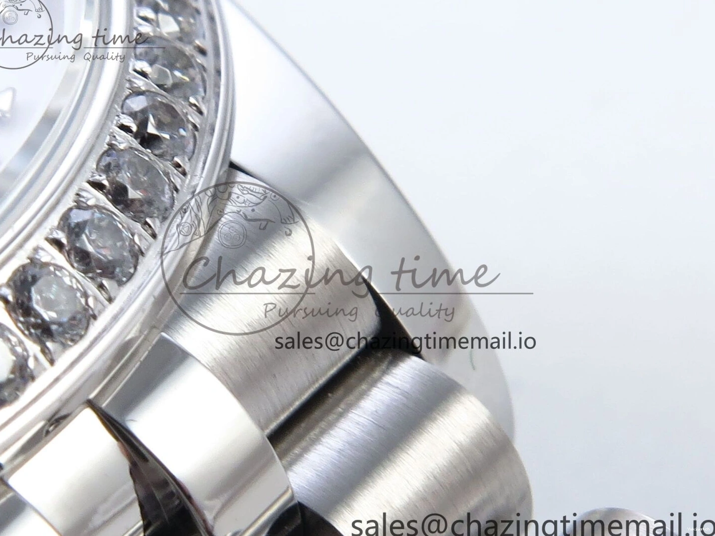 Bezel 904L Steel Dial Edition Bracelet 31 on ETA White 2688 DateJust ARF Diamonds 1:1 Best SS 278384RBR Jubilee Roman 0109